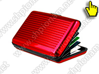Футляр для карт RFID PROECT CARD-RED красный